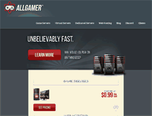 Tablet Screenshot of allgamer.net